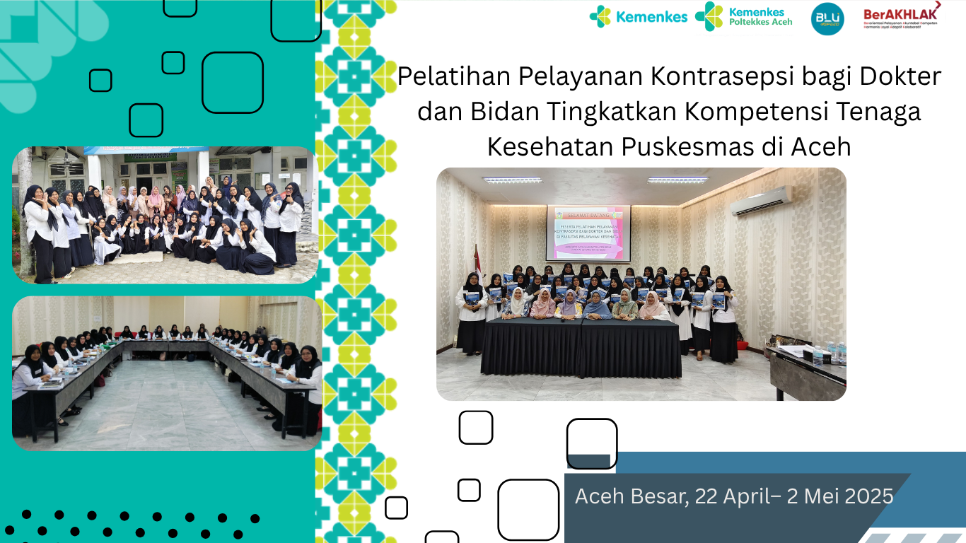 Pelatihan Pelayanan Kontrasepsi bagi Dokter dan Bidan Tingkatkan Kompetensi Tenaga Kesehatan Puskesmas di Aceh